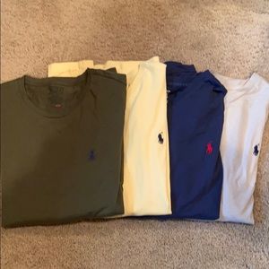 4 Men’s Polo T-shirts - Size M
